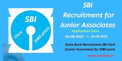 SBI Recruitment for Junior Associates
